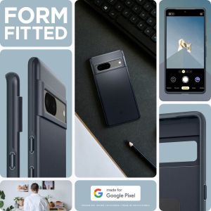 Spigen Coque Thin Fit Google Pixel 7 - Metal Slate