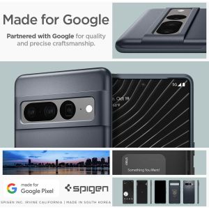 Spigen Coque Thin Fit Google Pixel 7 Pro - Metal Slate