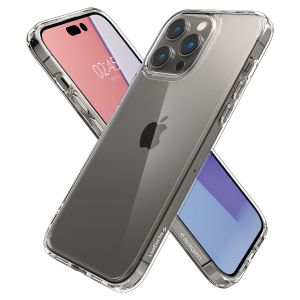 Spigen Coque Ultra Hybrid iPhone 14 Pro Max - Transparent