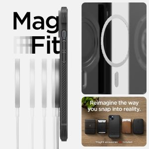 Spigen Coque Rugged Armor MagSafe iPhone 14 Plus - Noir