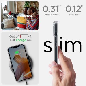 Spigen Coque Ultra Hybrid iPhone 14 - Transparent