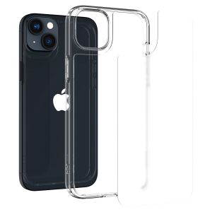 Spigen Coque arrière Quartz Hybrid Matte Clear iPhone 14 - Transparent