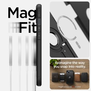 Spigen Coque Tough Armor MagSafe iPhone 14 - Noir