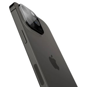 Spigen GLAStR Protection d'écran camera en verre trempé iPhone 14 Pro / 14 Pro Max - Noir