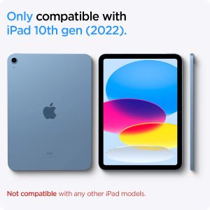 Spigen Coque tablette Smart Fold iPad 10 (2022) 10.9 pouces - Noir