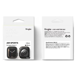 Ringke Air Sports Case Apple Watch Series 4-9 - 44/45 mm - Noir