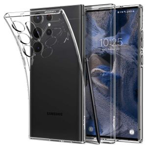 Spigen Coque Liquid Crystal Samsung Galaxy S23 Ultra - Transparent
