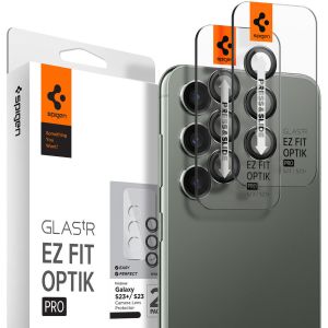 Spigen GLAStR Protection d'écran camera en verre trempé pour Samsung Galaxy  S23 / S23 Plus - Noir