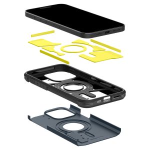 Spigen Coque Tough Armor MagSafe iPhone 15 Pro Max - Metal Slate