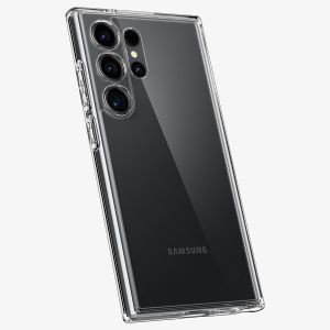 Spigen Coque Ultra Hybrid Samsung Galaxy S24 Ultra - Crystal Clear