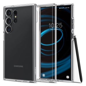 Spigen Coque Ultra Hybrid pour Samsung Galaxy S24 Ultra - Crystal Clear