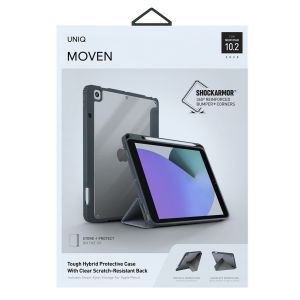 Uniq Étui Moven iPad 9 (2021) 10.2 pouces / iPad 8 (2020) 10.2 pouces / iPad 7 (2019) 10.2 pouces - Grey