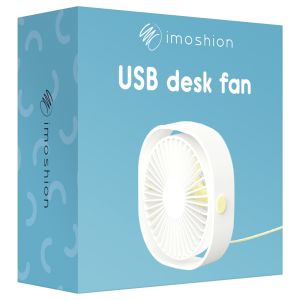 iMoshion ﻿Ventilateur de bureau USB - Rose