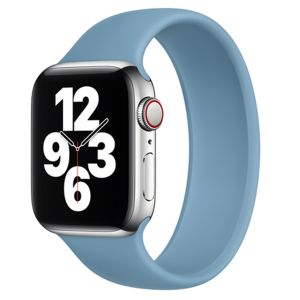 Apple Bracelet Boucle unique Apple Watch Series 1-9 / SE / Ultra (2) - 42/44/45/49 mm - Taille 11 - Northern Blue