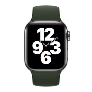 Apple Bracelet Boucle unique Apple Watch Series 1-9 / SE / Ultra (2) - 42/44/45/49 mm - Taille 10 - Cyprus Green