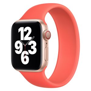 Apple Bracelet Boucle unique Apple Watch Series 1-9 / SE / Ultra (2) - 42/44/45/49 mm - Taille 9 - Pink Citrus