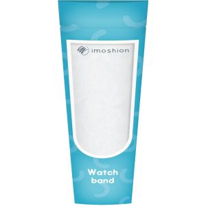 iMoshion Bracelet sportif en silicone - Connexion universelle de 18 mm - Turquoise / Bleu
