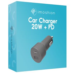 iMoshion Car Charger - Chargeur de voiture - Power Delivery - 20 Watt - Noir
