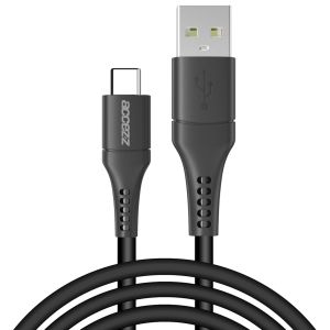 Accezz Câble USB-C vers USB pour iPhone 15 - 2 mètre - Noir