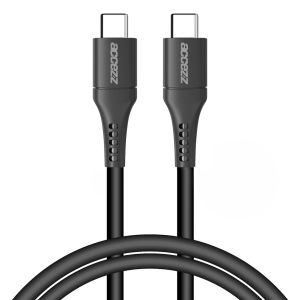 Accezz Câble USB-C vers USB-C Samsung Galaxy A22 (5G) - 1 mètre - Noir