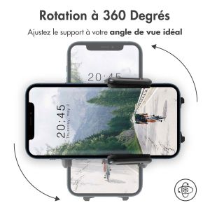 Accezz Support de téléphone vélo iPhone 11 Pro Max - Réglable - Universel  - Noir