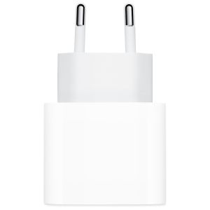 Apple Adaptateur secteur USB-C original iPhone 7 Plus - Chargeur - Connexion USB-C - 20W - Blanc