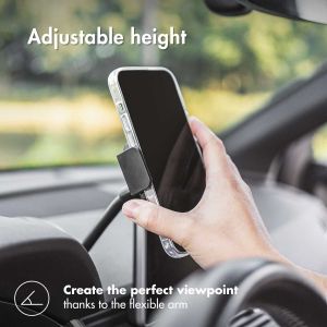 Accezz Support de téléphone pour voiture iPhone Xs - Universel - Tableau de bord - Noir