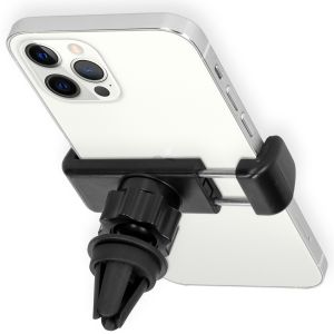 iMoshion Support de téléphone pour voiture pour iPhone 14 Pro Max -  Réglable - Universel - Grille de ventilation - Noir