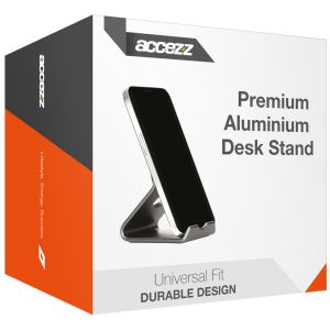Accezz Support de téléphone de bureau Huawei P30 Lite - Support de tablette de bureau - Premium - Aluminium - Gris