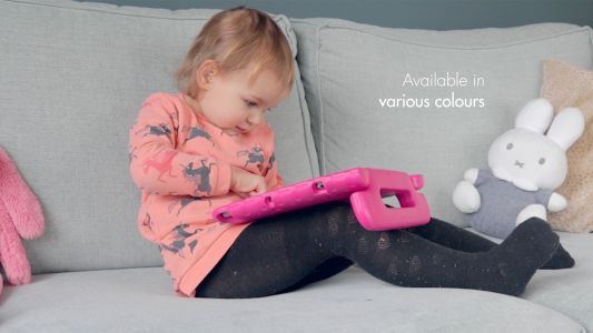 iMoshion Coque kidsproof avec poignée Samsung Galaxy Tab A8 - Bleu