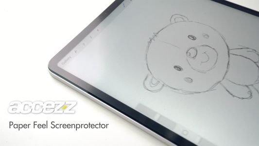 Accezz Protecteur d'écran Paper Feel iPad 10.2 (2019 / 2020 / 2021)