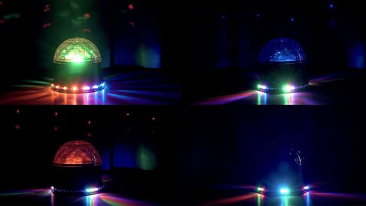 iMoshion Lampe disco LED rotative