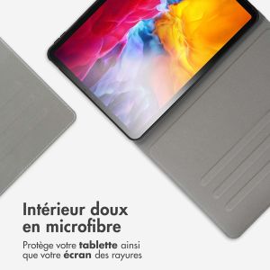 Accezz Housse Classic Tablet Stand iPad Pro 11 (2022) / Pro 11 (2021) / Pro 11 (2020) / Pro 11 (2018) - Bleu foncé