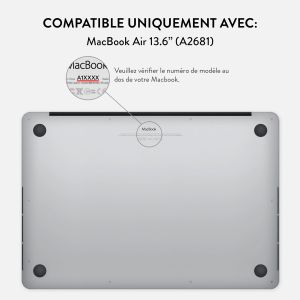 Burga Coque Rigide MacBook Air 13 pouces (2022) / Air 13 pouces (2024) M3 chip - A2681 / A3113 - Full Glam