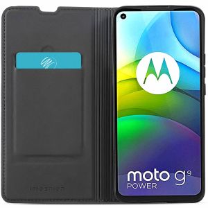 iMoshion Étui de téléphone Slim Folio Motorola Moto G9 Power  - Noir