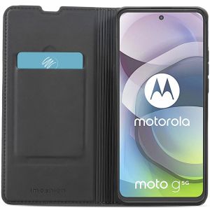 iMoshion Étui de téléphone Slim Folio Motorola Moto G 5G - Noir