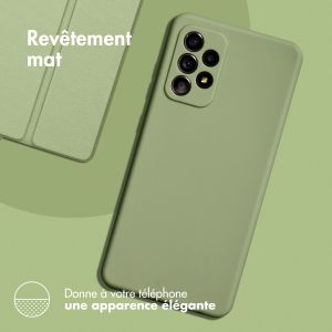 iMoshion Coque Couleur Samsung Galaxy A33 - Olive Green
