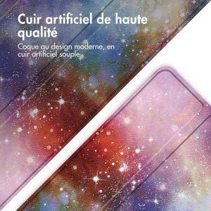 iMoshion Coque tablette Design Samsung Galaxy Tab A9 8.7 pouces - Space