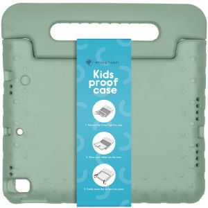 iMoshion Coque kidsproof avec poignée Samsung Galaxy Tab A9 8.7 pouces - Olive Green