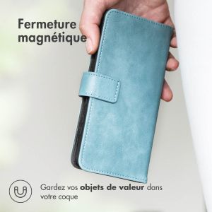 iMoshion Étui de téléphone portefeuille Luxe iPhone 14 - Bleu clair