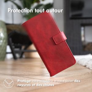 iMoshion Étui de téléphone portefeuille Luxe iPhone 14 Plus - Rouge