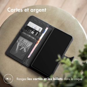 iMoshion Étui de téléphone portefeuille Luxe Oppo A17 - Noir