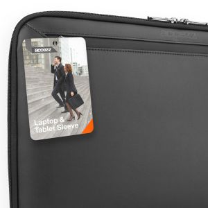 Accezz Modern Series Laptop & Tablet Sacoche 17 pouces - Noir