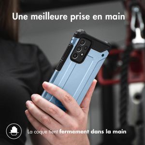 iMoshion Coque Rugged Xtreme Samsung Galaxy S22 - Bleu