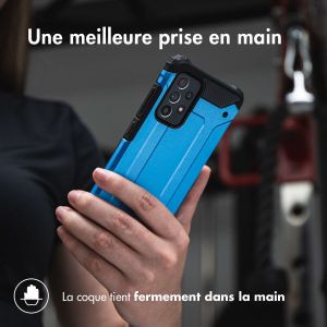 iMoshion Coque Rugged Xtreme iPhone 13 Mini - Bleu clair