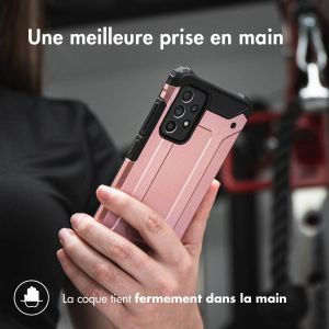 iMoshion Coque Rugged Xtreme iPhone 13 Mini - Rose Champagne