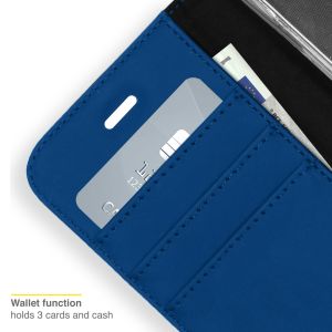 Accezz Étui de téléphone portefeuille Wallet Samsung Galaxy Xcover 6 Pro - Bleu foncé