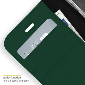 Accezz Étui de téléphone portefeuille Wallet iPhone 13 Pro - Vert