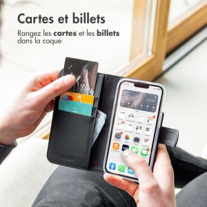 Accezz Étui de téléphone portefeuille Wallet Samsung Galaxy A33 - Noir