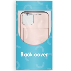 iMoshion Coque arrière avec porte-cartes iPhone 14 Pro - Rose Dorée